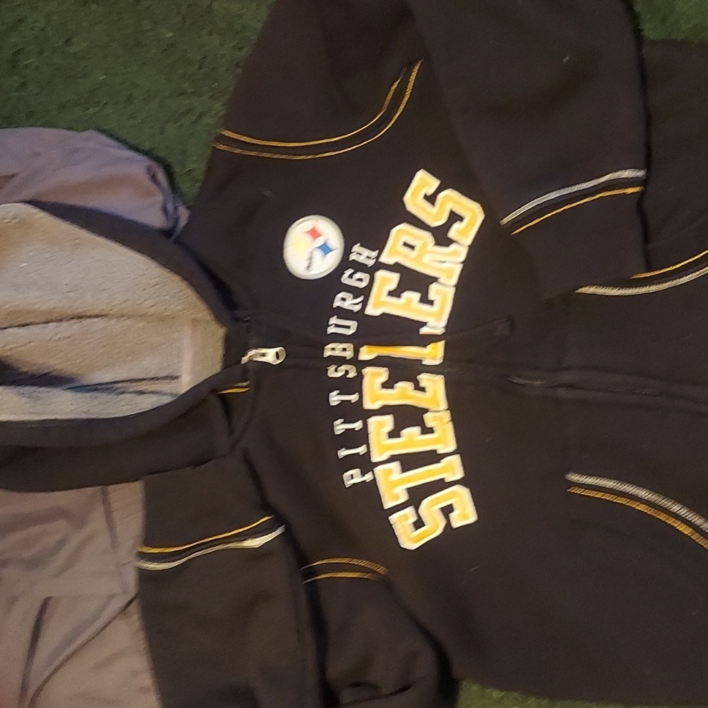 Super rad vintage nfl Pittsburgh steelers sherpa hoodie